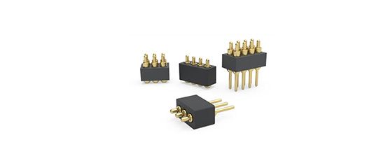 LOW PROFILE, MINIATURE SPRING-LOADED CONTACTS